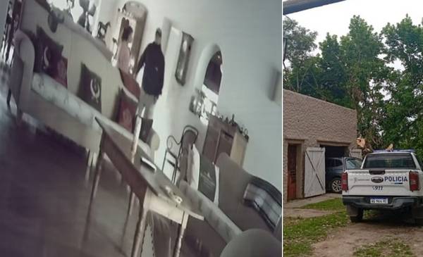 La Plata: empleada doméstica montó un falso robo de operarios y la descubrieron por una cámara oculta