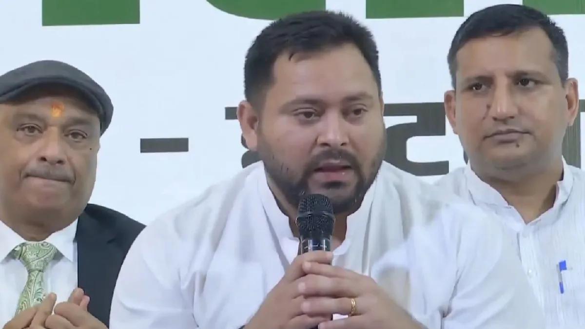 ‘Kaunsi chaukne vaali baat hai’: Tejashwi Yadav on CM Nitish Kumar’s absence from PM Modi’s roadshow
