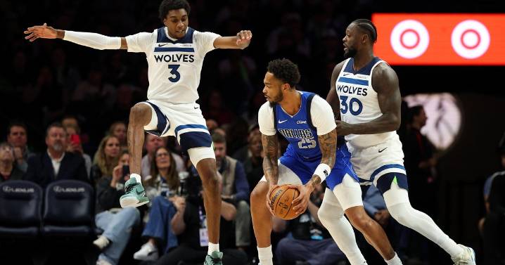 Timberwolves' McDaniels misses his first game in nearly two years because of a sprained wrist