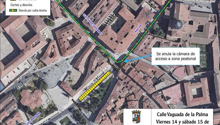 La razón por la que la Vaguada de la Palma se mantendrá cerrada al tráfico viernes y sábado