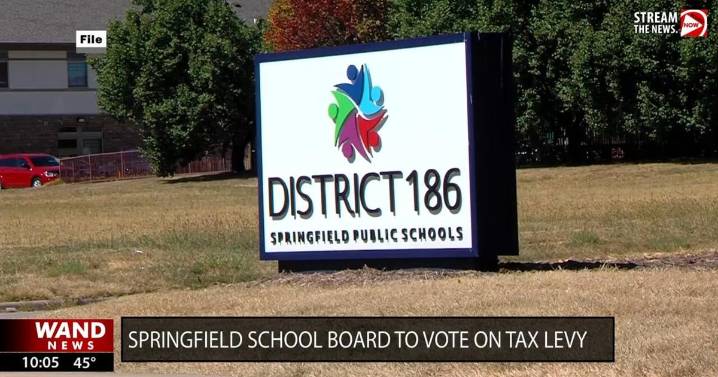 Springfield 186 School Board weighing 4.56% tax levy increase