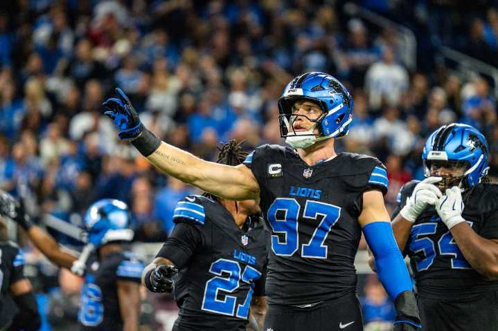 Lions’ Aidan Hutchinson calls Sunday night showdown with Eagles a ‘must