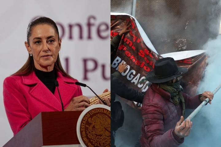 Sheinbaum cuestiona la marcha del CNTE: “No se entiende, ¿Qué necesidad había?"