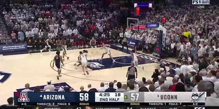 Arizona jumps to Number 2 in Men’s basketball rankings