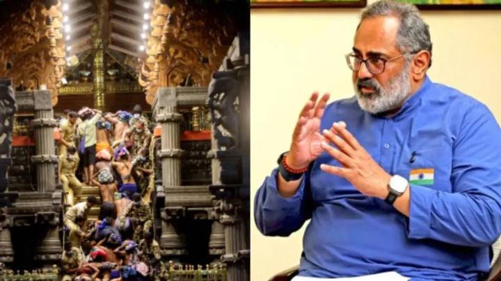 Rajeev Chandrasekhar to Kerala govt: ‘If you can’t protect Sabarimala, we’ll tell PM Modi to...’