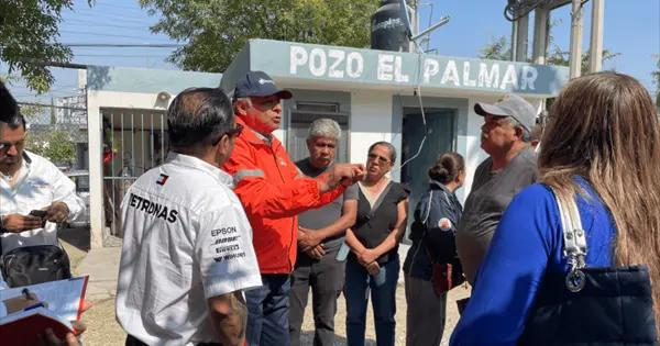 Reactivan el pozo El Palmar en Villa de Pozos