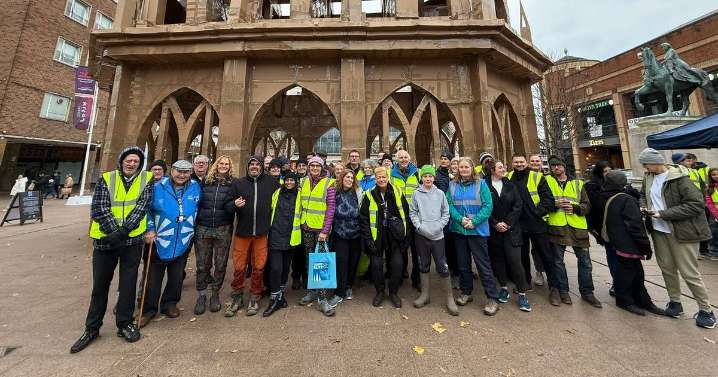 Cathedral installation destroyed to mark 85th anniversary of the Coventry Blitz