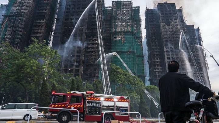 Hong Kong Inferno Claims More Than 55 Lives as Search Efforts Continue for Hundreds Missing