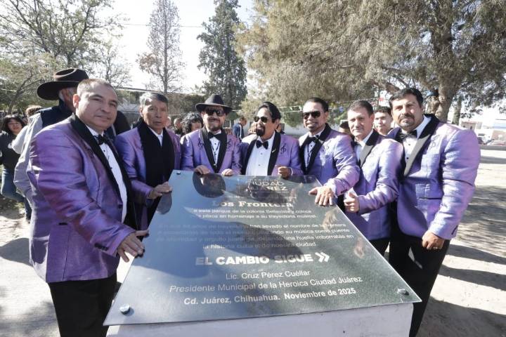 Nombran parque en honor al grupo Los Frontera, leyenda musical de...