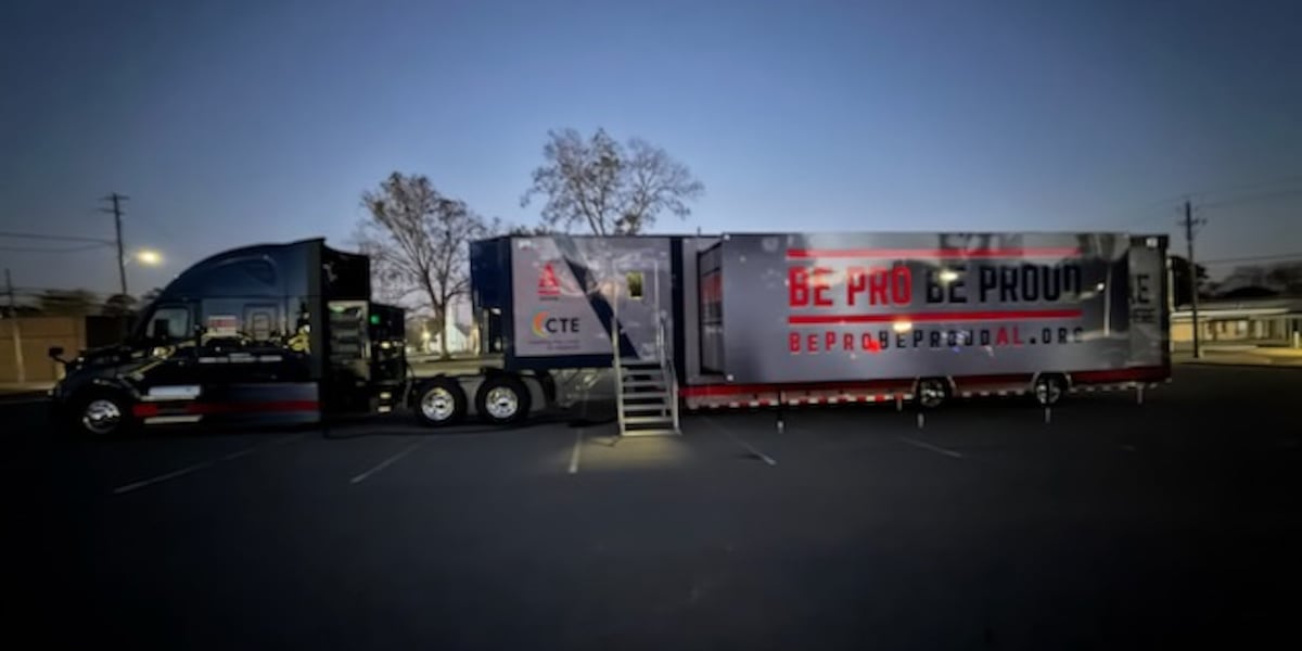 Be Pro Be Proud Mobile Workshop truck in Pickens County
