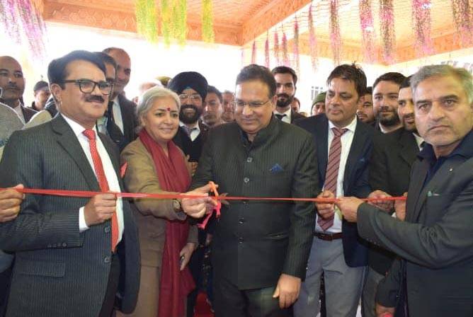 Justice Nargal inaugurates New Court Complex at Bandipora