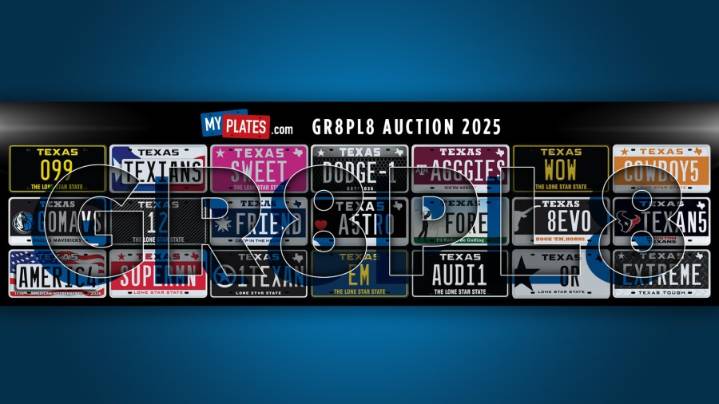 Unique license plate auction underway, how to bid