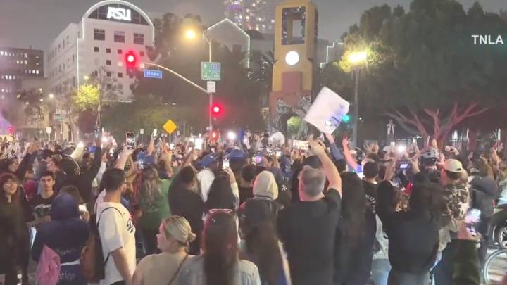 LAPD: 7 people arrested after Dodgers' World Series win
