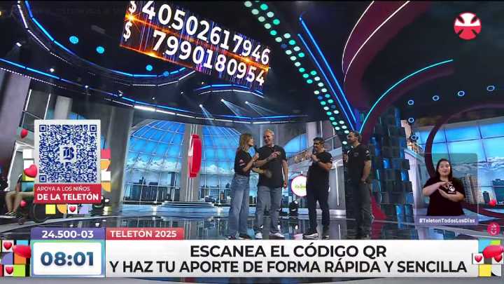 Aún muy lejos de la meta, la Teletón continúa con bloque infantil