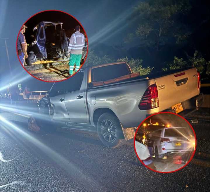 Grave accidente en la vía hacia Santa Marta deja varios heridos