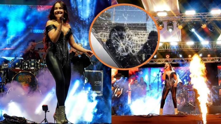 Alanys Lagos denuncia intento de encerrona mientras viajaba a show en Copiapó: auto habría recibido un impacto de bala