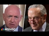 Sen. Kelly dodges questions on whether Schumer still has his unequivocal support
