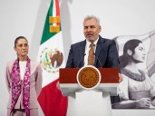 Alfredo Ramírez Bedolla estuvo en reunión de gabinete de seguridad: Sheinbaum