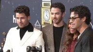 Jonas Brothers attend NYC premiere of  'A Very Jonas Christmas' ahead of Disney+ release Friday