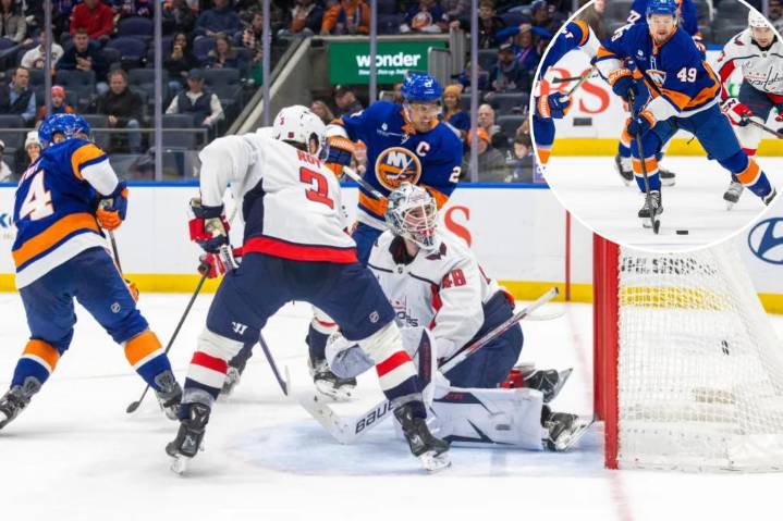 Islanders meagerly fall to Capitals after loss of Kyle Palmieri