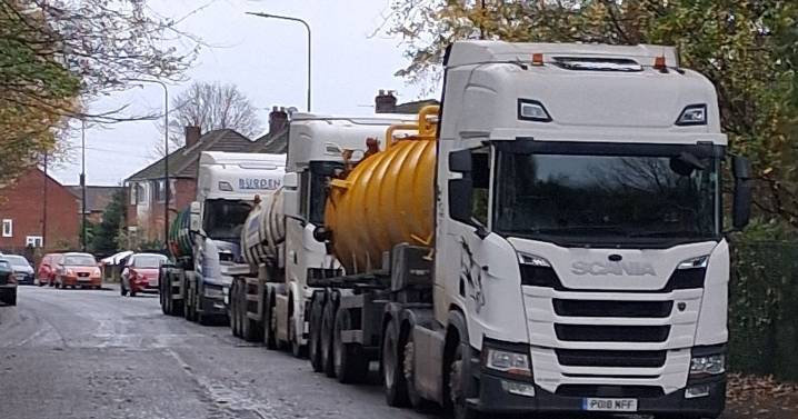 ‘Tankers are rumbling past our houses 24/7’