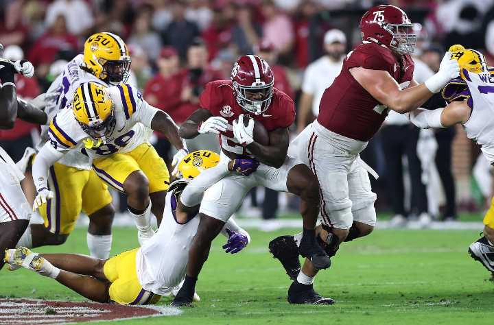 Alabama football's run game struggles vs. LSU: Stats, Kalen DeBoer, more