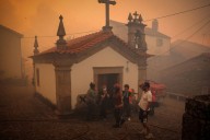 Villagers struggle with aftermath of intense Iberian wildfires