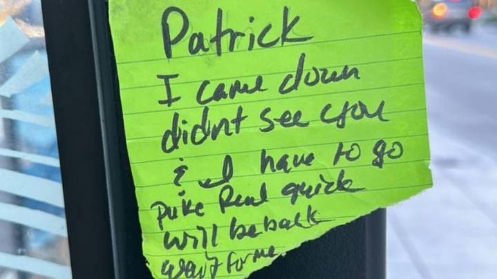 Rantz: A friend asks Patrick to wait at bus stop while he pukes. This is the meaning of Thanksgiving