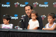 Miami Heat coach Erik Spoelstra grateful for support after fire destroys home
