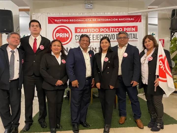 ¿Quiénes son los candidatos a diputados y senadores por Arequipa del partido político PRIN?