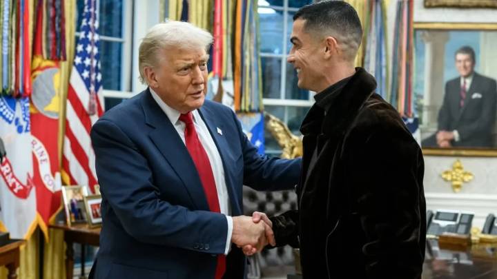 El mensaje de Cristiano Ronaldo que se viralizó luego de reunirse con Donald Trump