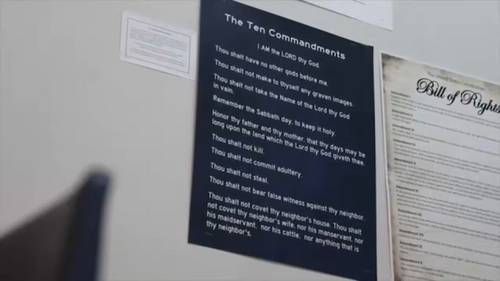 Texas judge temporarily blocks law requiring Ten Commandments in schools