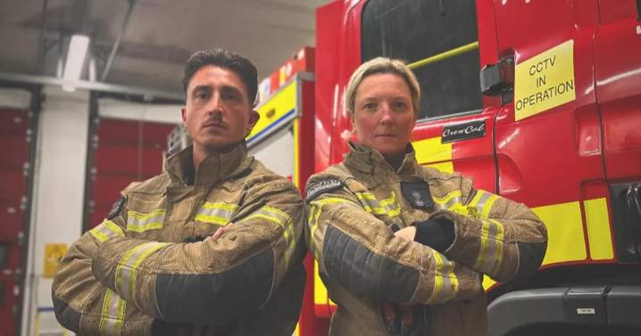 Glasgow firefighter's 'terror' after fireworks launched at young crew member