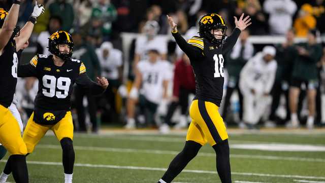 Iowa football: Hawkeyes top Michigan State with late field goal