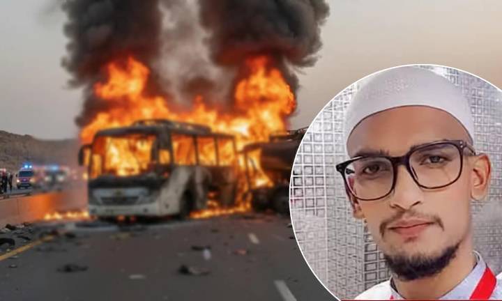 The Only Survivor of the Saudi Bus Accident is Mohammed Abdul Shoaib, a 24