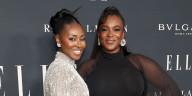 Wunmi Mosaku and Jayme Lawson Share Sweet Moment at ELLE’s 2025 Women in Hollywood Event