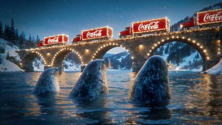 Coke executive: New AI holiday ad's "craftsmanship is so much better."