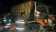 Truck Carrying LPG Cylinders Catches Fire In Subarnapur; No Casualty