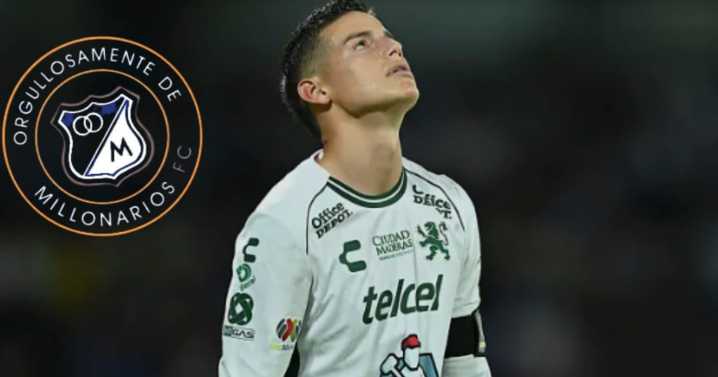 Millonarios confirma contactos con James Rodríguez, dice Camacho