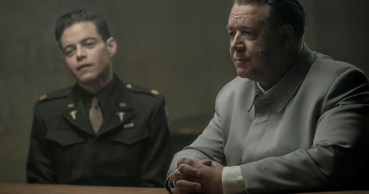 Russell Crowe, Rami Malek match wits in ‘Nuremberg’