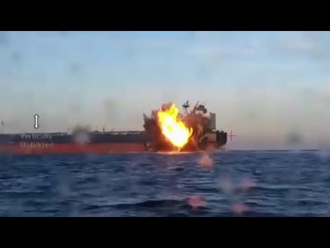 Ukraine Assaults Russian Oil Tankers With Naval Drones