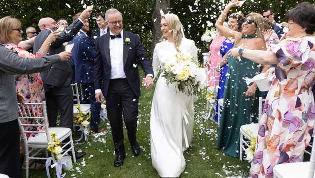 Australian prime minister Albanese becomes the first ever to marry in office