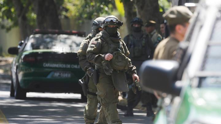 Hallan proyectil de mortero en plena vía pública de Estación Central