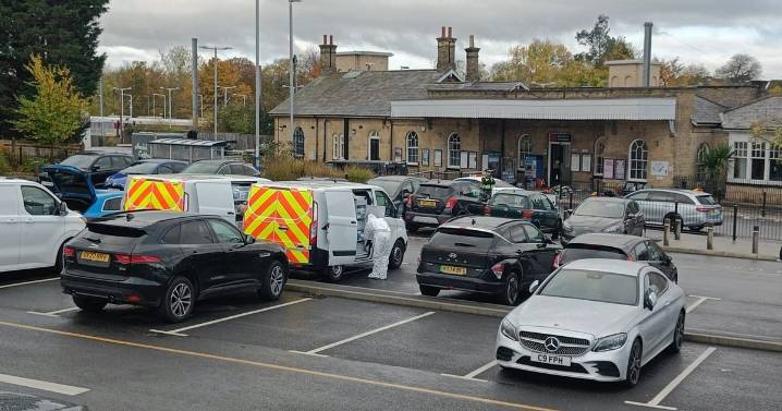 Huntingdon train stabbing: Police cordon in place as terror police investigate mass attack