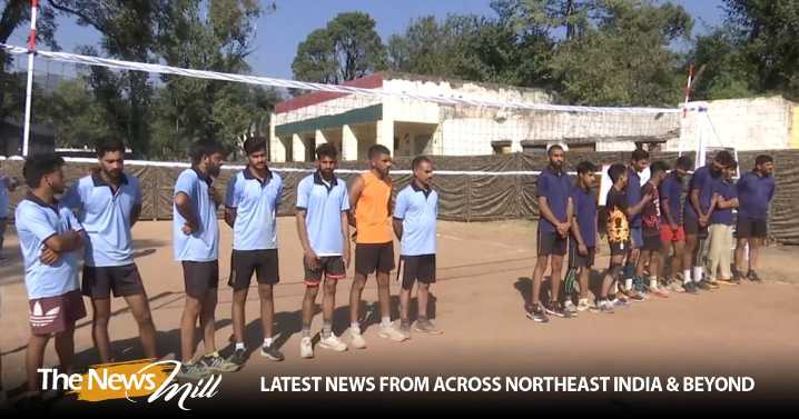 J-K: Indian Army organises inter-village volleyball tournament in Rajouri, draws strong participation