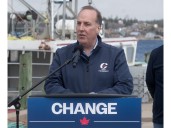 Nova Scotia MP Chris d’Entremont crossed the floor on Tuesday