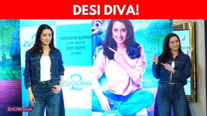 Shraddha Kapoor Promotes ‘Zootopia 2’ After Lending Her Voice For The Hindi Version