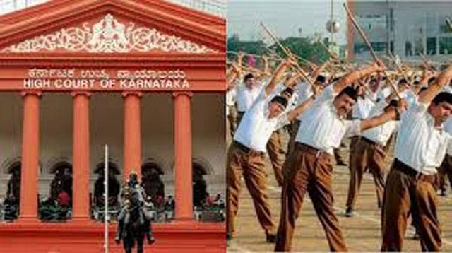 Karnataka HC upholds stay on govt order curbing RSS marches, tells State to move single judge