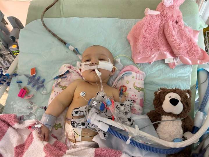 ‘I can finally breathe’: How Baby Olivia’s liver transplant gives Independence family ‘new normal’