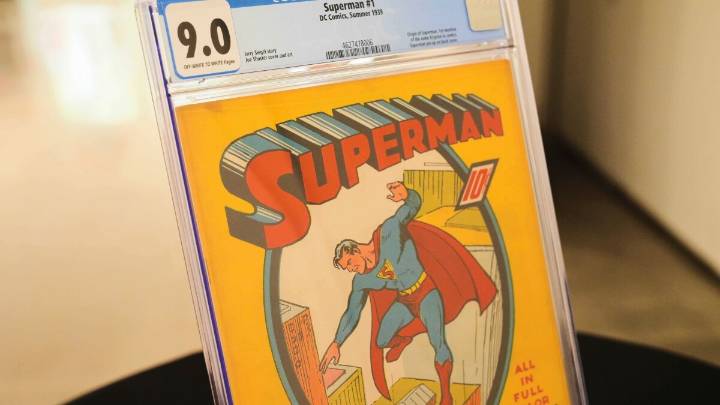 A rare 'Superman No. 1' comic book found in an attic fetches $9.12M